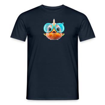 MonStarFish - Digital Fantasy Pisces - Men's T-Shirt - navy - Front - AI Model Male 178 light (178cm)