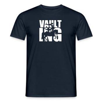 Vaulting - Men's T-Shirt - navy - Front - AI Model Male 178 light (178cm)