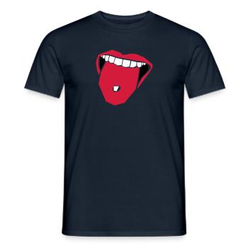 Drugs - Männer T-Shirt - Navy - Vorne - AI Model Male 178 light (178cm)