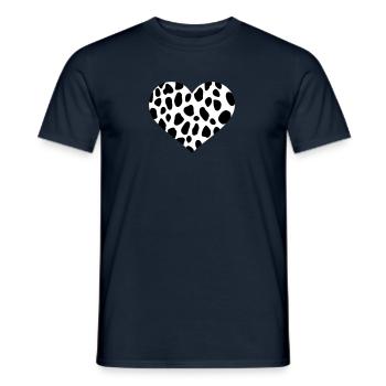 Dalmatiner - Männer T-Shirt - Navy - Vorne - AI Model Male 178 light (178cm)