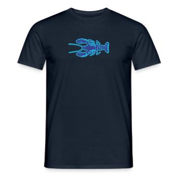 Le Homard - T-shirt homme - marine - Devant - AI Model Male 178 light (178cm)