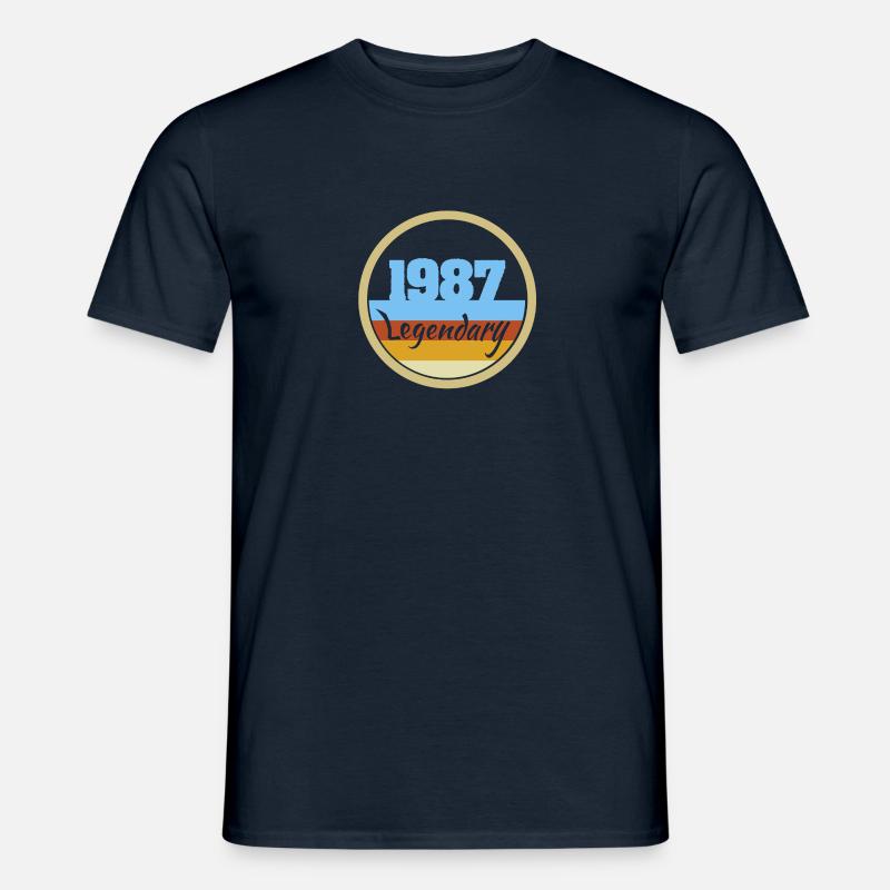 Legendary 1987 - Männer T-Shirt - Navy