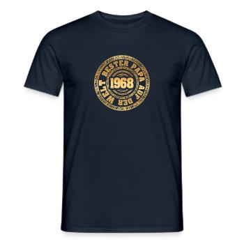 Vater 1968 - Männer T-Shirt - Navy - Vorne - AI Model Male 178 light (178cm)