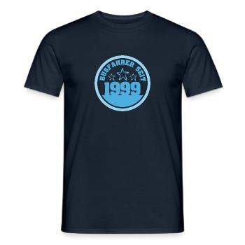 1999 - Männer T-Shirt - Navy - Vorne - AI Model Male 178 light (178cm)