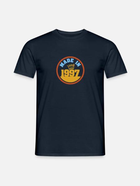 Jahr 1997 - Männer T-Shirt - Navy
