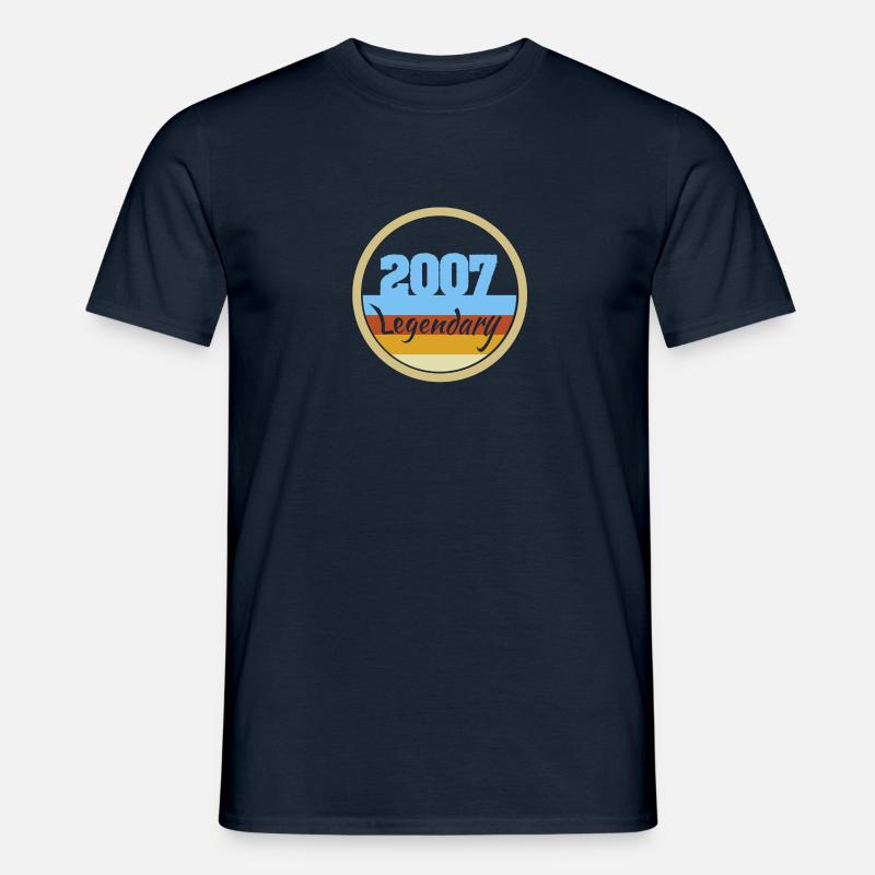 2007 - Männer T-Shirt - Navy