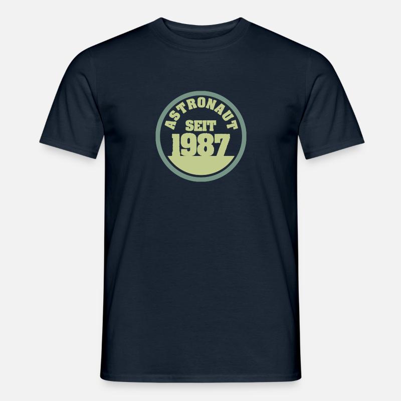 1987 - Männer T-Shirt - Navy