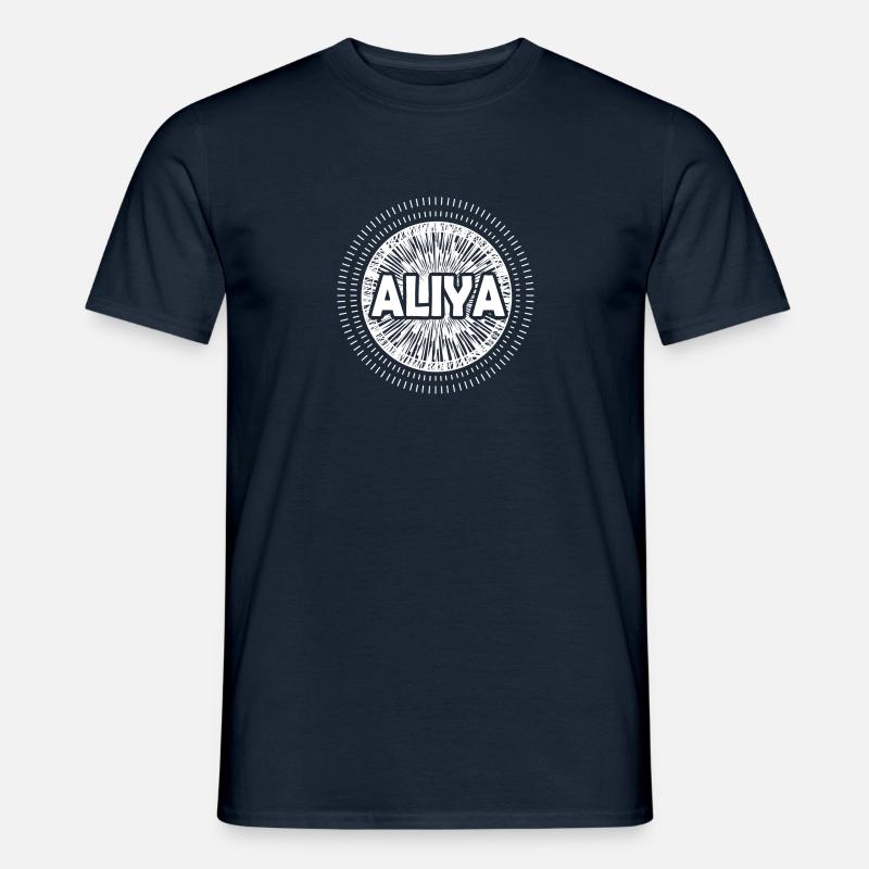 Geschenkidee Aliya - Männer T-Shirt - Navy