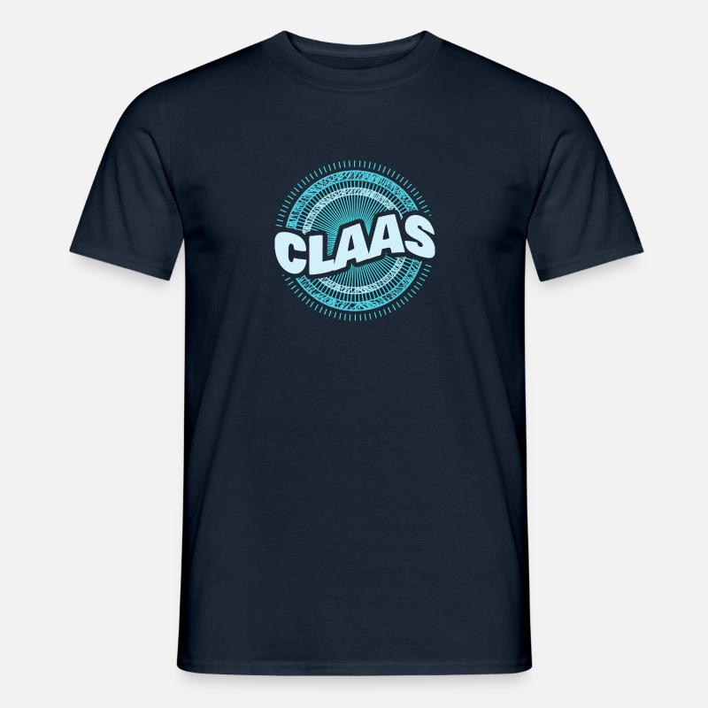 Geschenkidee Claas - Männer T-Shirt - Navy