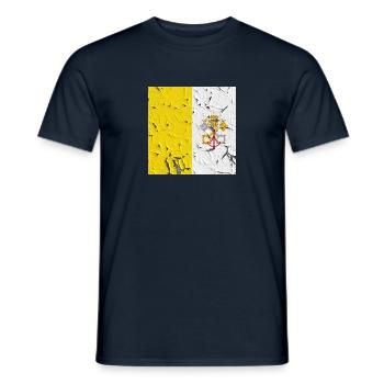 Cité du Vatican Cité du Vatican - T-shirt homme - marine - Devant - AI Model Male 178 light (178cm)