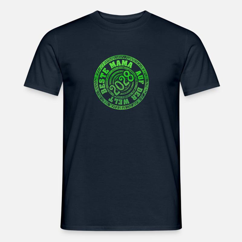 geboren 2028 - Männer T-Shirt - Navy