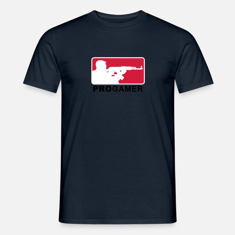 progamer_2011_4_3c - Männer T-Shirt - Navy
