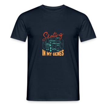 Skateboarding Skateboard Design For Skateboarder - Männer T-Shirt - Navy - Vorne - AI Model Male 178 light (178cm)