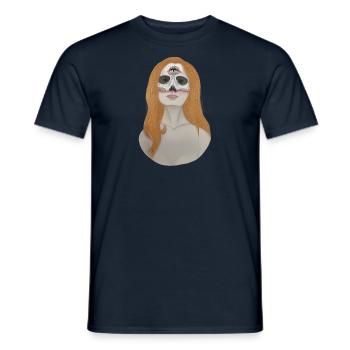troisième oeil - T-shirt homme - marine - Devant - AI Model Male 178 light (178cm)
