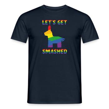 Faisons smashed Pinata - T-shirt homme - marine - Devant - AI Model Male 178 light (178cm)