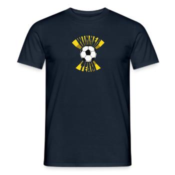 Équipe gagnante - T-shirt homme - marine - Devant - AI Model Male 178 light (178cm)
