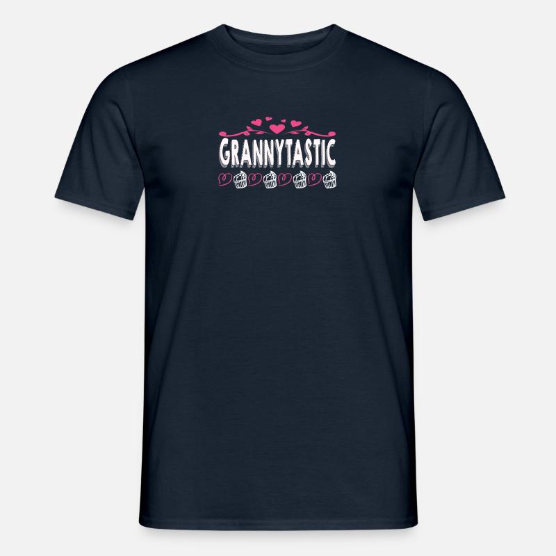 Oma Omi Großmutter Geschenkidee - Männer T-Shirt - Navy