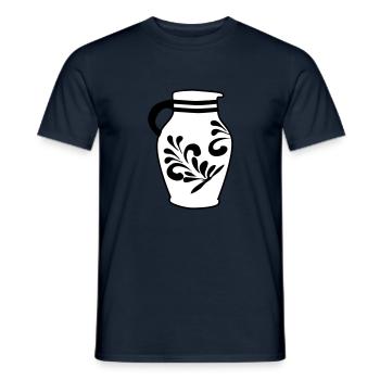 Bembel - Le cidre original de Francfort bembel - T-shirt homme - marine - Devant - AI Model Male 178 light (178cm)