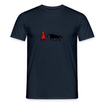 Red Riding Hood - Men's T-Shirt - navy - Front - AI Model Male 178 light (178cm)