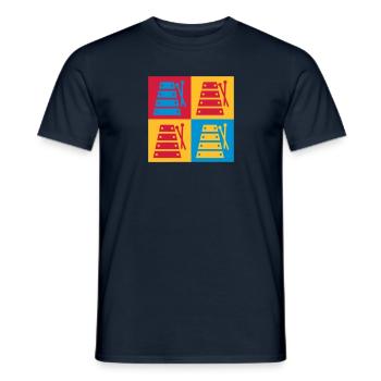 Xylophone - Xylophon - Music - Musik - Musique - Men's T-Shirt - navy - Front - AI Model Male 178 light (178cm)