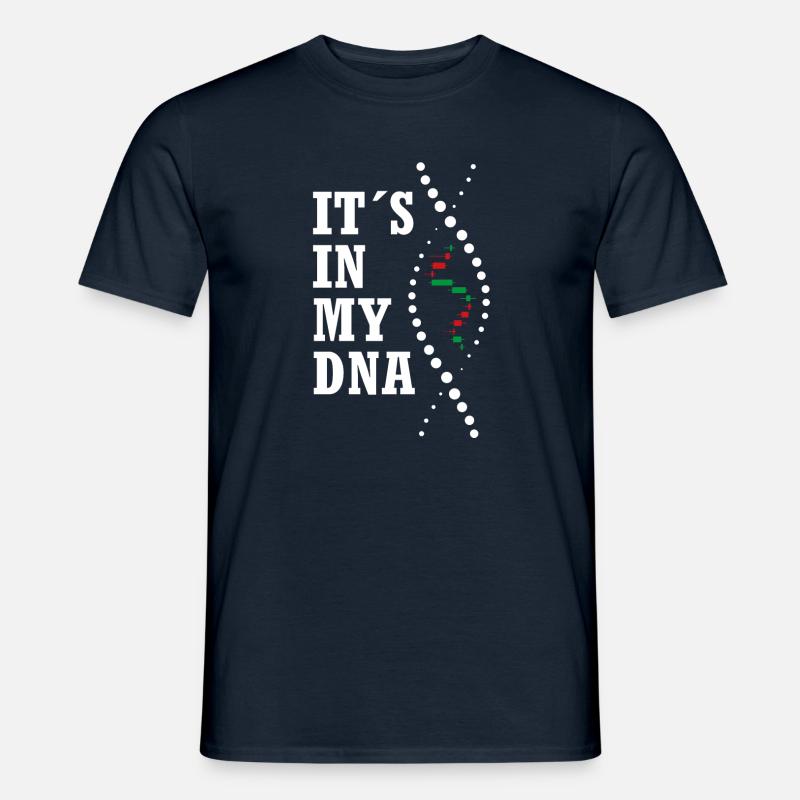 ADN de trader de trading - T-shirt homme - marine