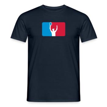 Tennis - T-shirt homme - marine - Devant - AI Model Male 178 light (178cm)