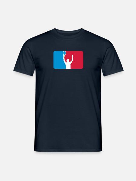 Tennisspieler - Männer T-Shirt - Navy