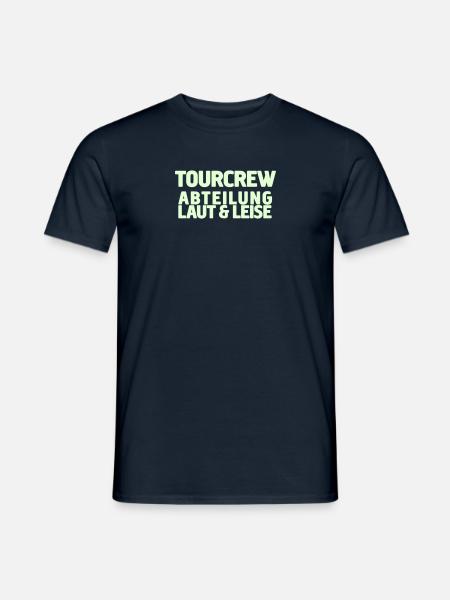 tourcrew sound - Männer T-Shirt - Navy
