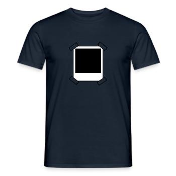 Sofortbild - Foto - Männer T-Shirt - Navy - Vorne - AI Model Male 178 light (178cm)