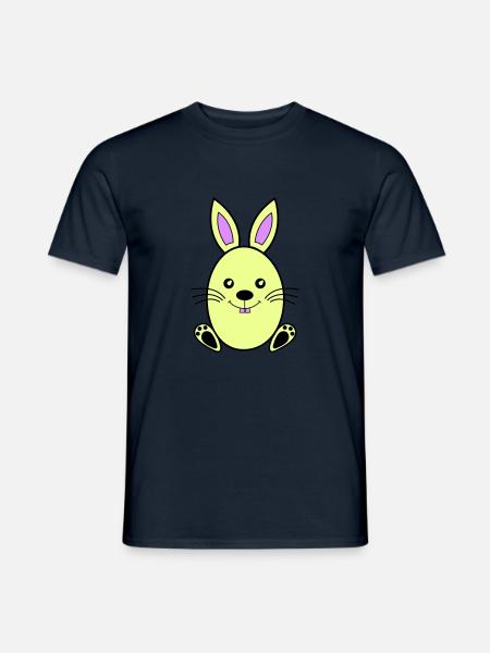 Easter Bunny - Men's T-Shirt - navy