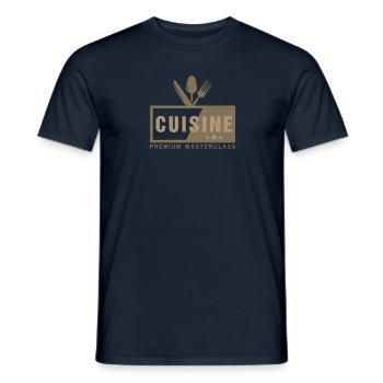 Cuisine Premium Masterclass - Männer T-Shirt - Navy - Vorne - AI Model Male 178 light (178cm)