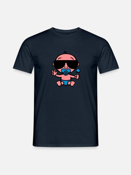 Cool Baby - Men's T-Shirt - navy