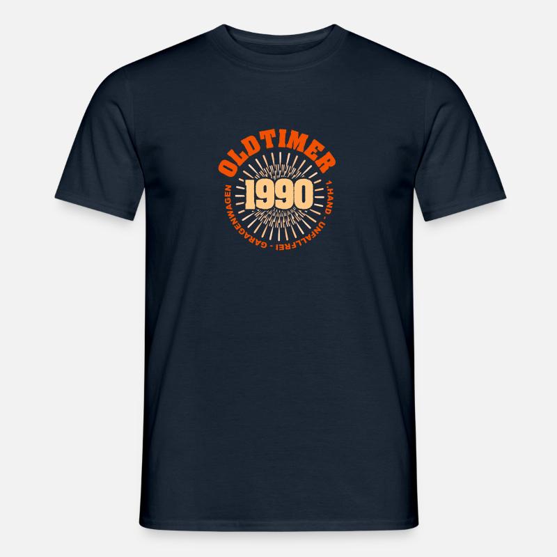 Geschenkidee 1990 - Männer T-Shirt - Navy