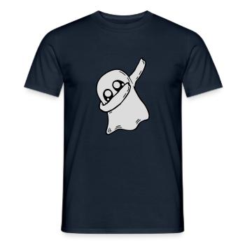 Dabbing dab dance spirit - Men's T-Shirt - navy - Front - AI Model Male 178 light (178cm)