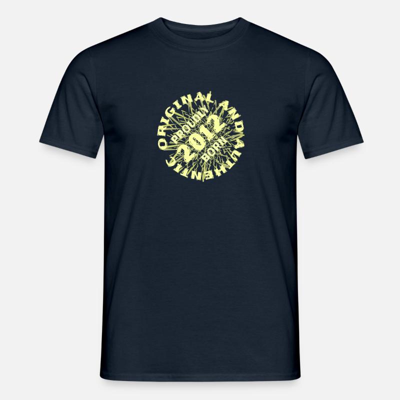 Authentisch 2012 - Männer T-Shirt - Navy