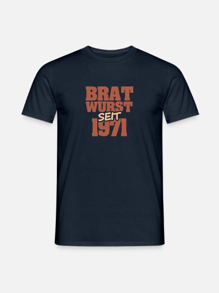 Grillen 1971 - Männer T-Shirt - Navy