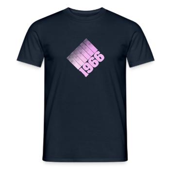 1966 - T-shirt homme - marine - Devant - AI Model Male 178 light (178cm)