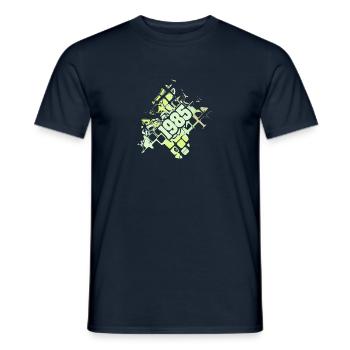 Cadeau 1985 - T-shirt homme - marine - Devant - AI Model Male 178 light (178cm)