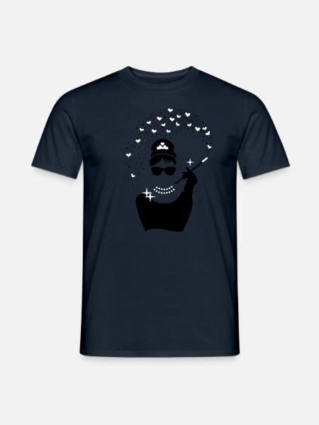 Diamant Girl - Juwelen Prinzessin - Schmuck - Männer T-Shirt - Navy