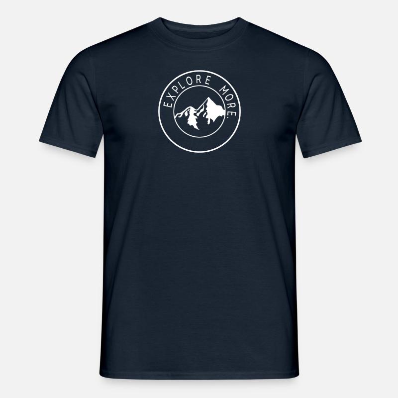 Explore more - Men’s T-shirt - navy