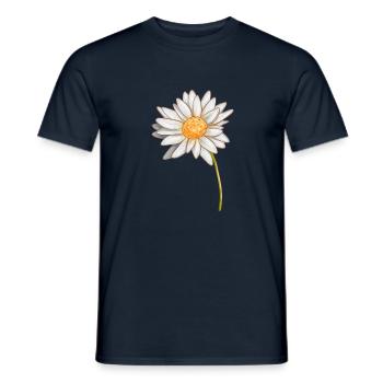 Daisy - Men's T-Shirt - navy - Front - AI Model Male 178 light (178cm)