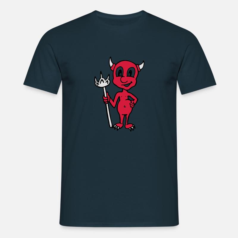 Little Devil - Männer T-Shirt - Navy