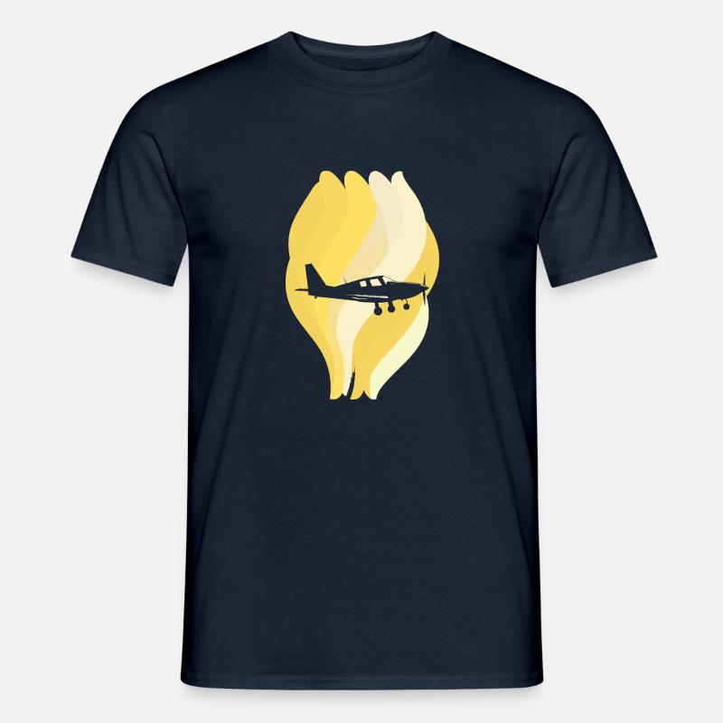 Luftfahrt Airline - Männer T-Shirt - Navy