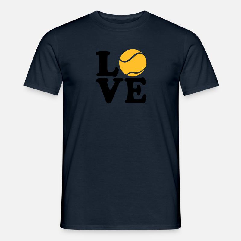 Tennis - Männer T-Shirt - Navy