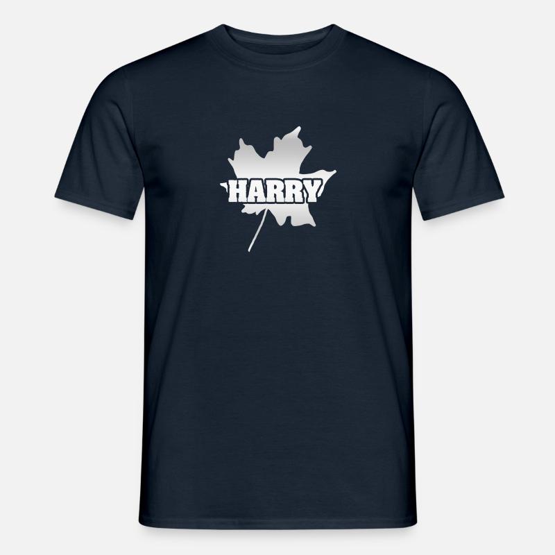 Herbst Harry - Männer T-Shirt - Navy