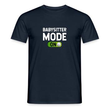 Kinderbetreuer Kindermädchen Aupair Babysitter - Männer T-Shirt - Navy - Vorne - AI Model Male 178 light (178cm)