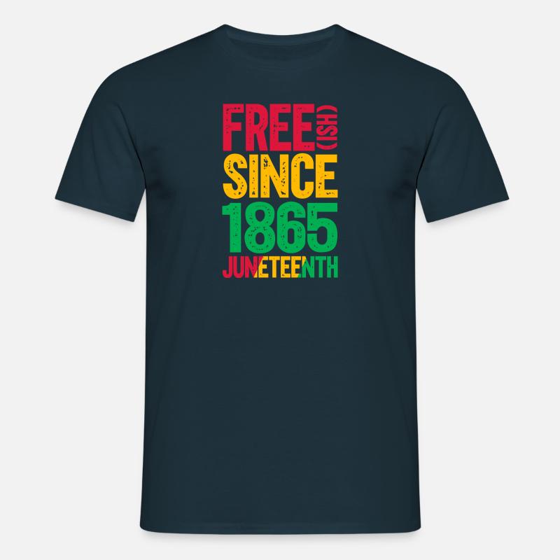Juneteenth - Männer T-Shirt - Navy