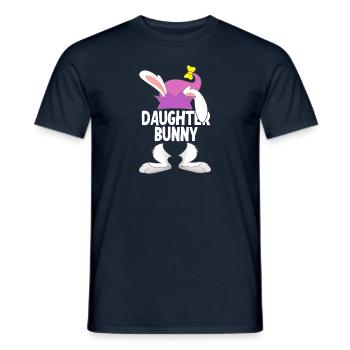 Daughter Easter Happy Easter - Men's T-Shirt - navy - Front - AI Model Male 178 light (178cm)