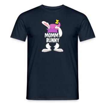 Mommy Easter Happy Easter - Men's T-Shirt - navy - Front - AI Model Male 178 light (178cm)