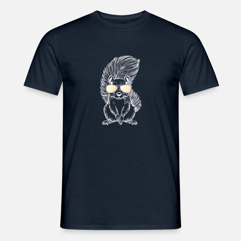 Eichhörnchen 🐿️ - Männer T-Shirt - Navy